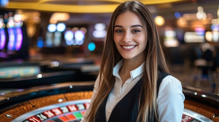 Wild West Gold slot game reel layout and gold-themed symbols